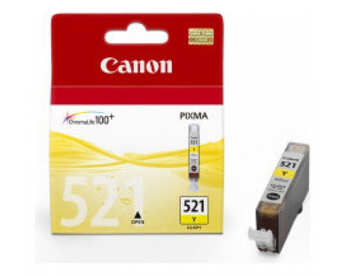 Canon CLI-521 Y cartucho de tinta 1 pieza(s) Original Amarillo