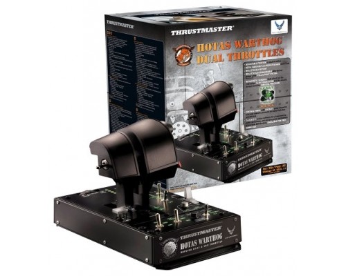 Thrustmaster HOTAS Warthog Dual Throttles Negro USB Simulador de Vuelo PC