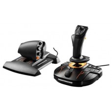 Thrustmaster T-16000M FCS Hotas Negro, Naranja USB Palanca de mando Analógico/Digital MAC, PC