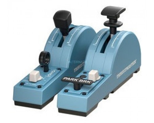 Thrustmaster TCA Quadrant Add-On Airbus Edition Negro, Azul Simulador de Vuelo PC