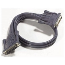 Aten Daisy Chain Cable, 3m cable para video, teclado y ratón (kvm) Negro