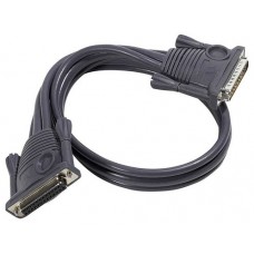 Aten Daisy Chain Cable, 15m cable para video, teclado y ratón (kvm) Negro