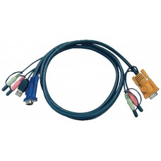 Aten Cable KVM USB con audio y SPHD 3 en 1 de 3 m