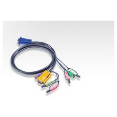 Aten Cable KVM PS/2 con audio y SPHD 3 en 1 de 5 m