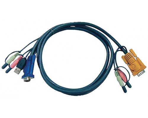 Aten Cable KVM USB con audio y SPHD 3 en 1 de 5 m