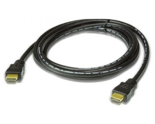 Aten 2L-7D02H-1 cable HDMI 2 m HDMI tipo A (Estándar) Negro