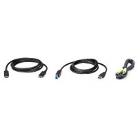 ATEN 2L-7D02UDPX3 cable para video, teclado y ratón (kvm) Negro 1,8 m