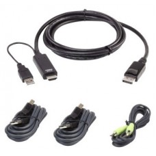 ATEN Kit de cable para conexión KVM seguro universal de 1,8 m