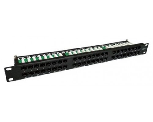 PATCH PANEL 48 PUERTOS 19" UTP KRONE IDC CAT.6