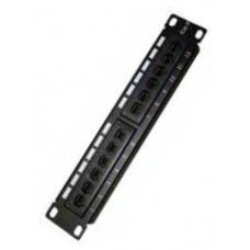 PATCH PANEL MONOLYTH 12 PUERTOS 10" UTP CAT.6