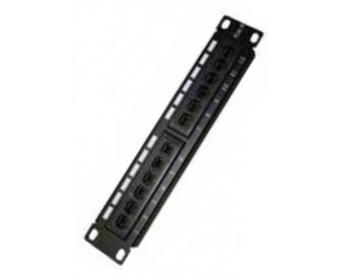 PATCH PANEL MONOLYTH 12 PUERTOS 10" UTP CAT.6