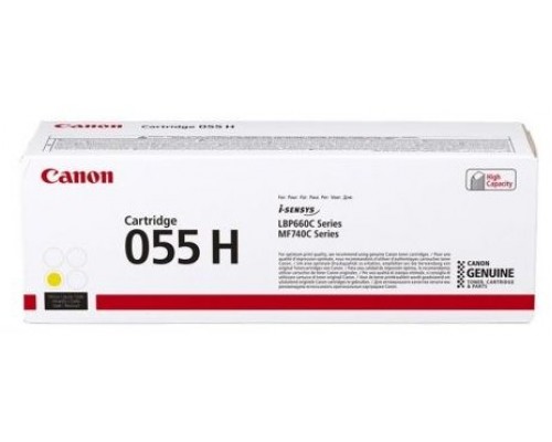 Toner canon 055h amarillo 3017c002