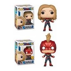 Funko pop marvel capitana marvel chase