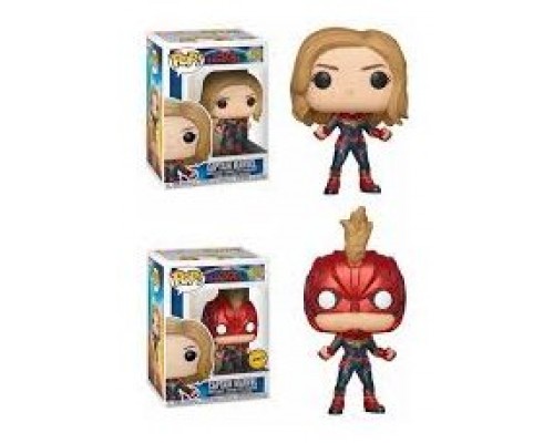 Funko pop marvel capitana marvel chase