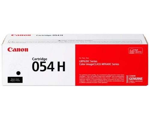 Toner canon 054h negro 3100 pag