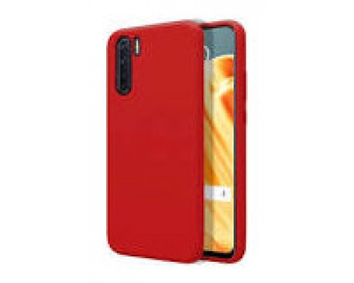 OPPO LIQUID SILICON CASE A91 ROJO