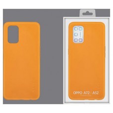 OPPO LIQUID SILICON CASE A52/A72 NARANJA