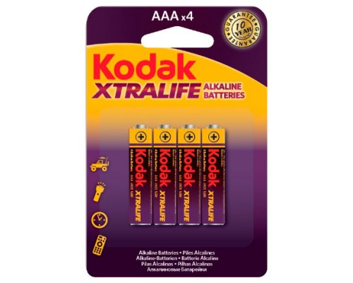 Blister pilas kodak alcalina xtralife aaa