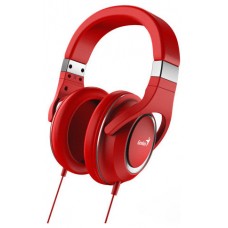 AURICULARES GENIUS HS 610 ROJO MICROFONO ALAMBRICO