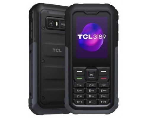 TCL 3189 Movil Senior Rugerizado 2.4" Grey