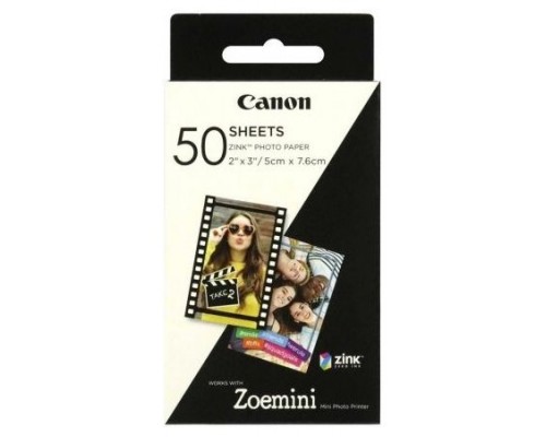 Papel fotografico canon zp - 2030 50 hojas