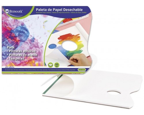 Pack de 40. Bismark 329866 paleta de pintura Papel [min40]