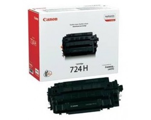 Toner canon 724h negro 12000 paginas