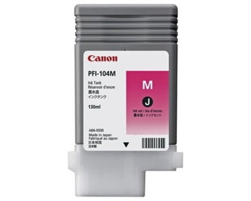 Cartucho canon pfi - 104m magenta ipf650 ipf655