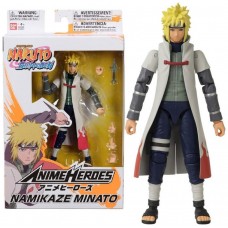 Figura bandai anime heroes naruto namikaze