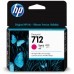 CARTUCHO GRAN FORMATO TINTA HP 712 MAGENTA (3ED68A)