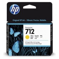 HP7122 CARTUCHO GRAN FORMATO TINTA HP 712 AMARILLO (3ED69A)