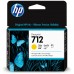 HP7122 CARTUCHO GRAN FORMATO TINTA HP 712 AMARILLO (3ED69A)