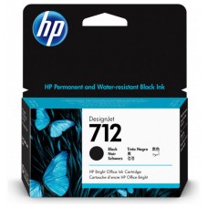 HP712 CARTUCHO GRAN FORMATO TINTA HP 712 NEGRO (3ED70A)