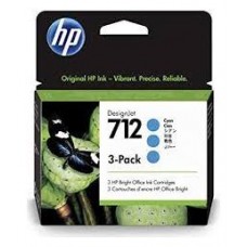 HP 712 3-PACK 29-ML CYAN       SUPL