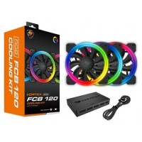 Cougar Kit Refrigeración Vortex FCB 120 RGB