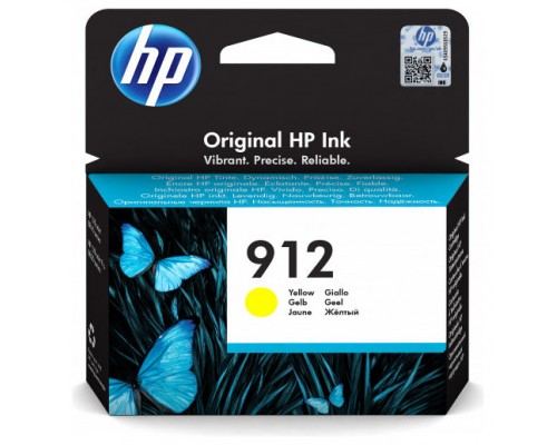 HP 912 CARTUCHO DE TINTA HP912 AMARILLO (3YL79AE)