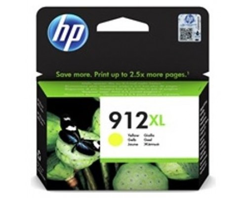 HP CARTUCHO TINTA 912XL AMARILLO (3YL83AE)