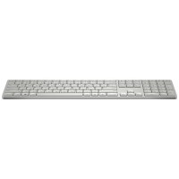 TECLADO HP 970 PROGRAMABLE PLATEADO INALAMBRICO RETROILUMINADO