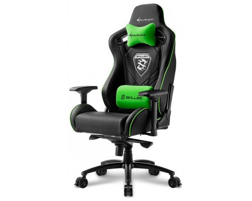 SILLA GAMING SHARKOON SKILLER SGS4 NEGRO VERDE 160G