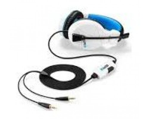 AURICULARES GAMING SHARKOON RUSH ER3 BLANCO MICROFONO ALAMBRICO