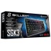 TECLADO GAMING SHARKOON SGK3 MECANICO RGB USB BROWN SWITCH