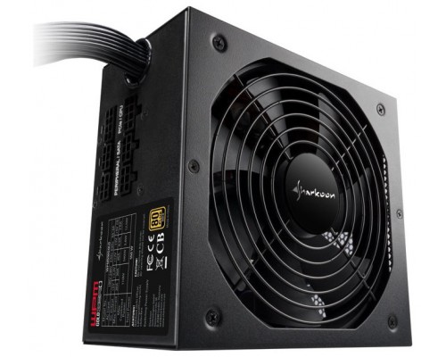 FUENTE ALIMENTACION SHARKOON WPM GOLD ZERO 750W 80+ ATX NEGRO