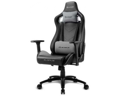 SILLA GAMING SHARKOON ELBRUS 2 NEGRO GRIS 160G