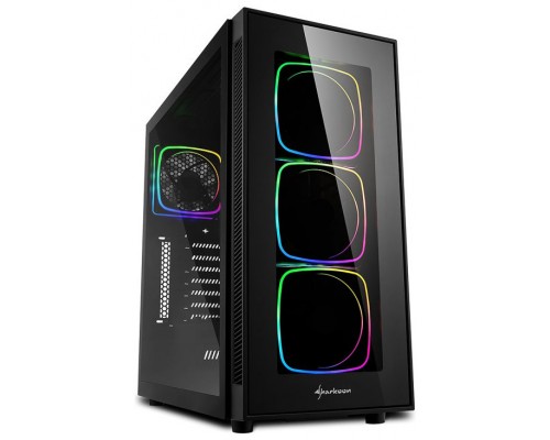 CAJA SHARKOON TG6 ATX 2XUSB3.0 2XUSB2.0 SIN FUENTE RGB