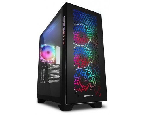 CAJA SHARKOON ELITE SHARK CA300H ATX 2XUSB3.0 SIN FUENTE NEGRO