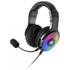 AURICULARES GAMING SHARKOON RUSH ER40 NEGRO MICROFONO ALAMBRICO RGB