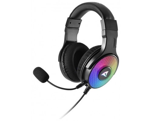 AURICULARES GAMING SHARKOON RUSH ER40 NEGRO MICROFONO ALAMBRICO RGB