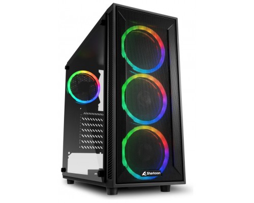 CAJA SHARKOON TG4M ATX 2XUSB3.0 RGB SIN FUENTE