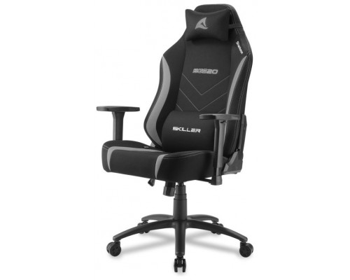 SILLA GAMING SHARKOON SGS20 FABRIC NEGRO/GRIS