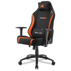 SILLA GAMING SHARKOON SGS20 FABRIC NEGRO/NARANJA